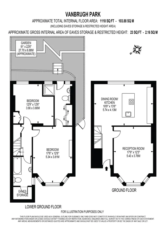 Floorplan 1 for Vanbrugh Park, SE3