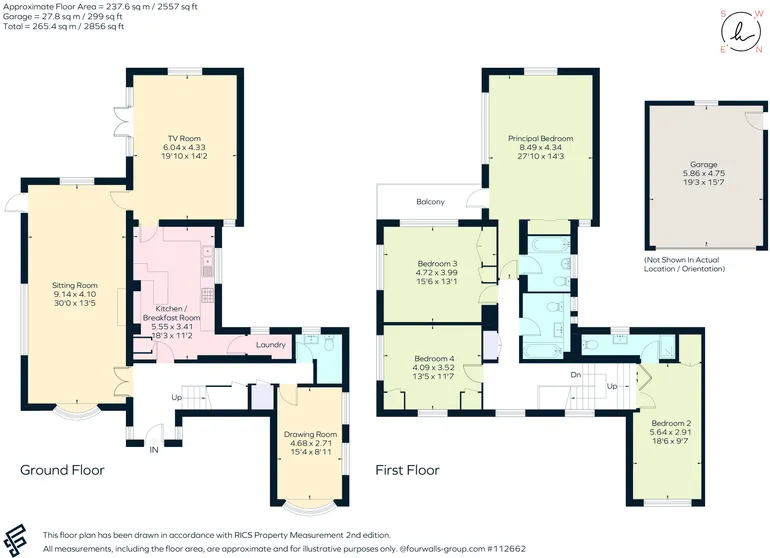 Floorplan 1 for Wolsey Road, Northwood, HA6