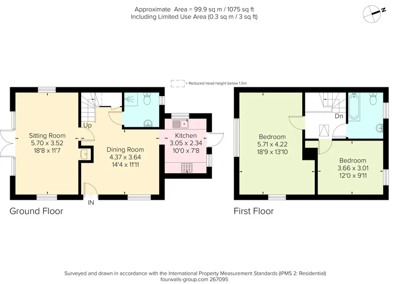 Floorplan 2 for Woodland Drove, Twyford, SO21