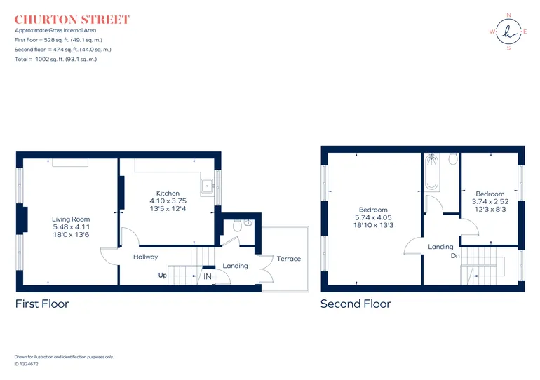 Floorplan 1 for Churton Street London SW1V