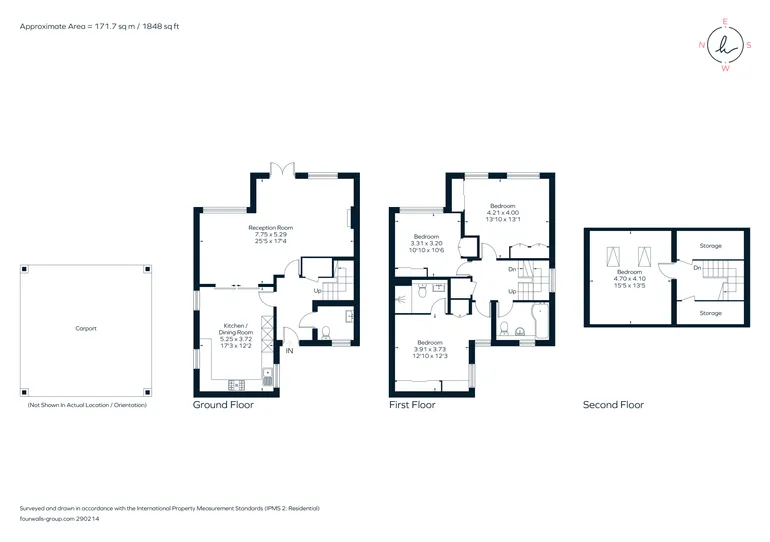 Floorplan 1 for Bushnell Place Maidenhead SL6