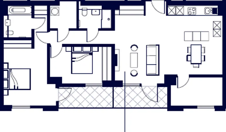 Floorplan 1 for 32 Harbour Way Canary Wharf E14