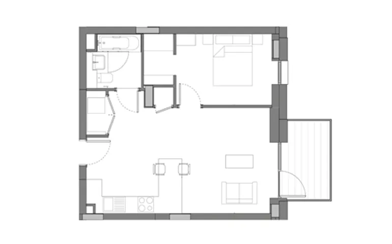 Floorplan 1 for Barking Wharf Square Barking IG11