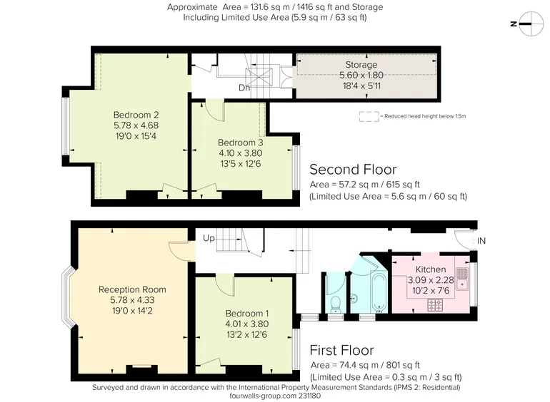 Floorplan 1 for Church Street Weybridge KT13