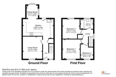 Eastfields Grove, Saughall, Chester floorplan 1 out of 1