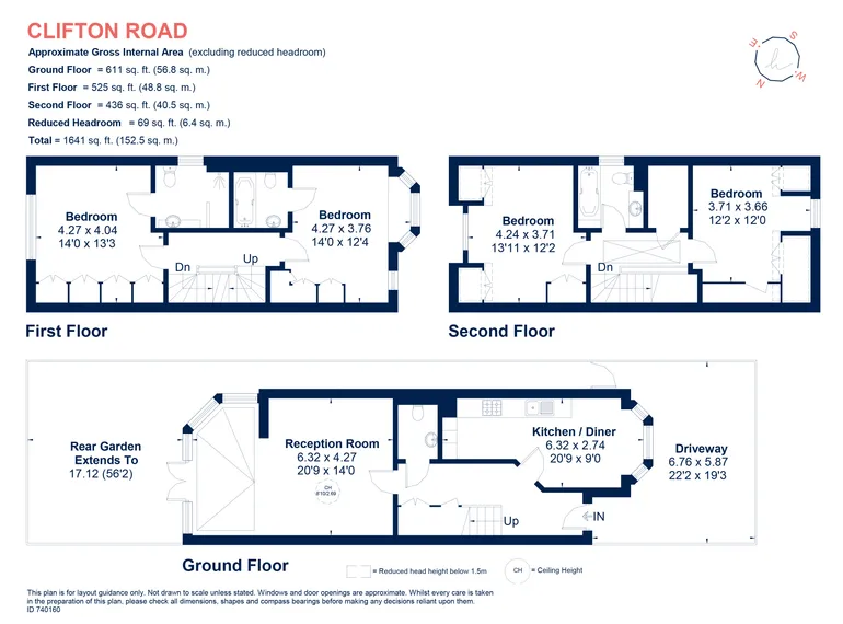 Floorplan 1 for Clifton Road Kingston upon Thames KT2