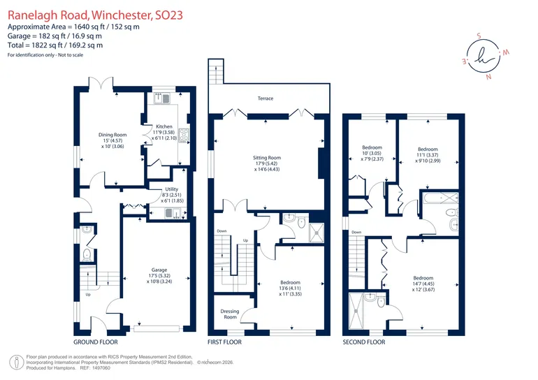 Floorplan 1 for Ranelagh Road, Winchester, SO23