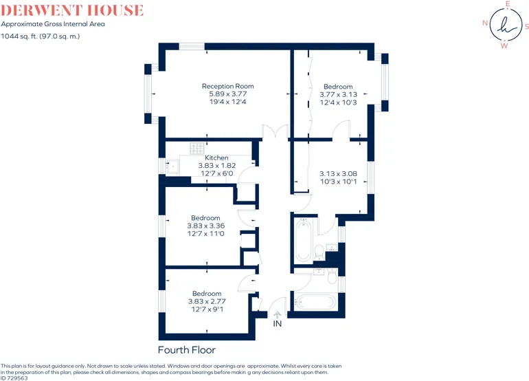 Floorplan 1 for Stanhope Gardens, London, SW7