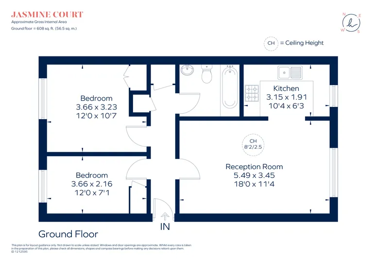 Floorplan 1 for Alexandra Road, London, SW19