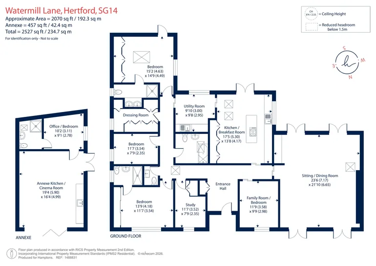 Floorplan 1 for Watermill Lane, Hertford, SG14
