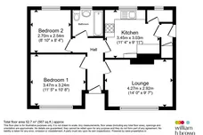 St. Michaels Crescent, Great Cressingham, Thetford floorplan 1 out of 1