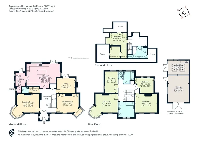 Floorplan 1 for Granville Road, Sevenoaks, TN13