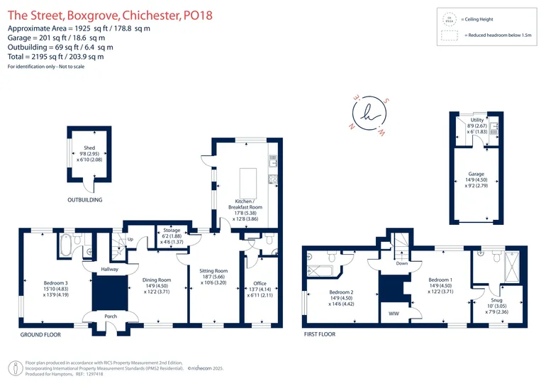 Floorplan 1 for The Street, Chichester, PO18