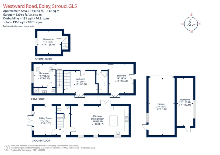 Floorplan 1 for Westward Road, Ebley, GL5