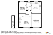 Bannings Vale, Saltdean, Brighton floorplan 1 out of 1