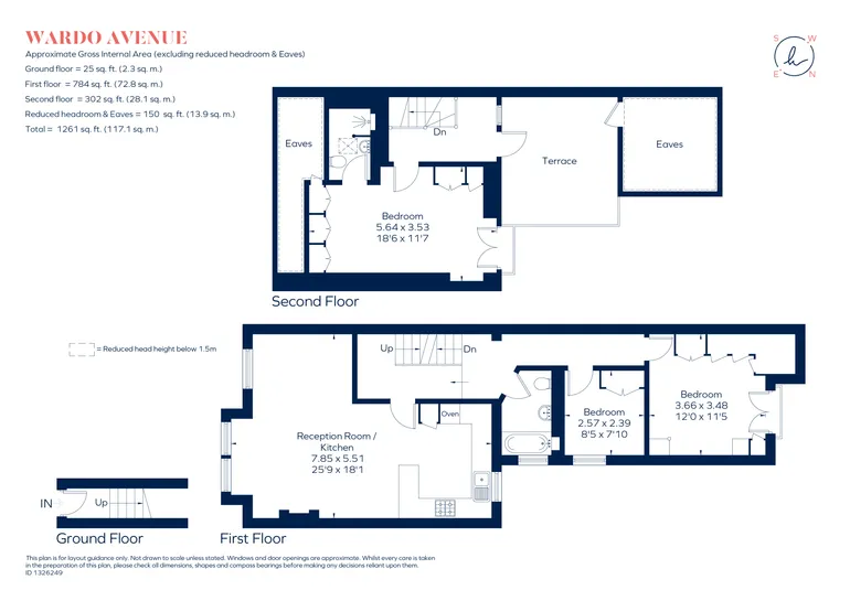 Floorplan 1 for Wardo Avenue, London, SW6