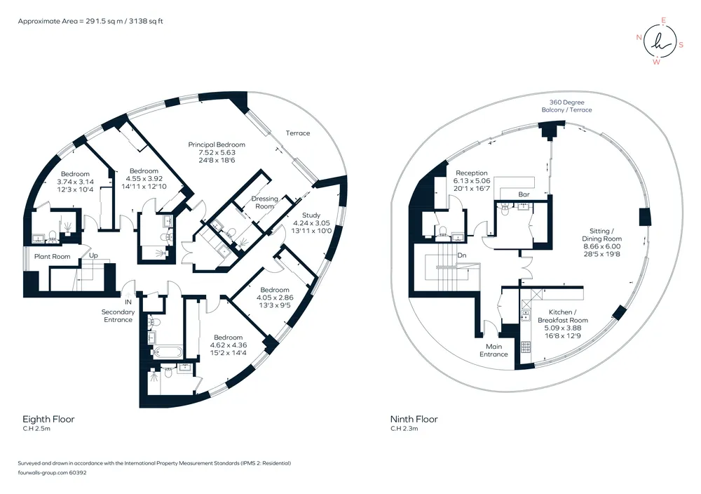 Floorplan for New Broadway, London, W5