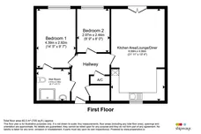 Pettiver Crescent, Rugby floorplan 1 out of 1