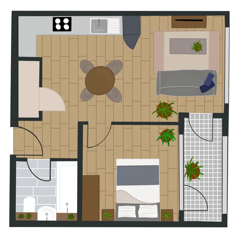 Floorplan 1 for Enclave: Birmingham City, 149 Hurst St Birmingham B5