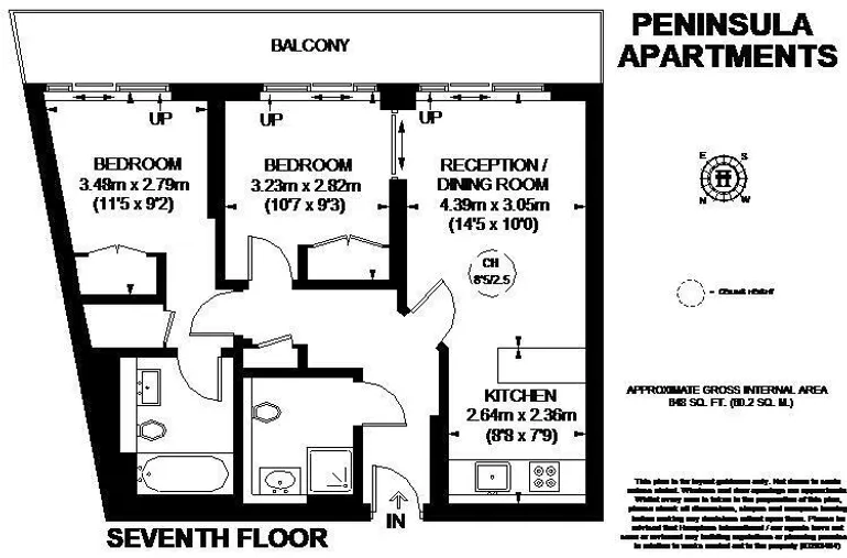 Floorplan 1 for Praed Street Paddington W2