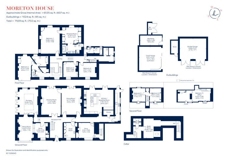 Floorplan 1 for Moreton Morrell, Warwick, CV35
