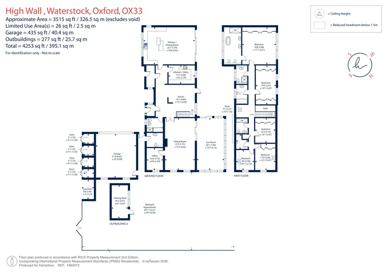 Floorplan 1 for Waterstock, Oxford, OX33