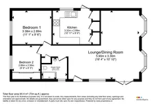 Mount Pleasant Residential Park, Goostrey, Crewe floorplan 1 out of 1