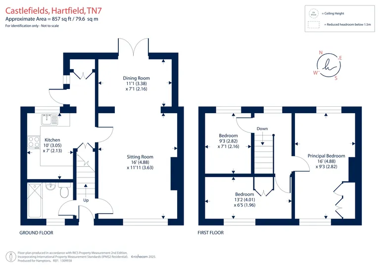 Floorplan 1 for Castlefields Hartfield TN7