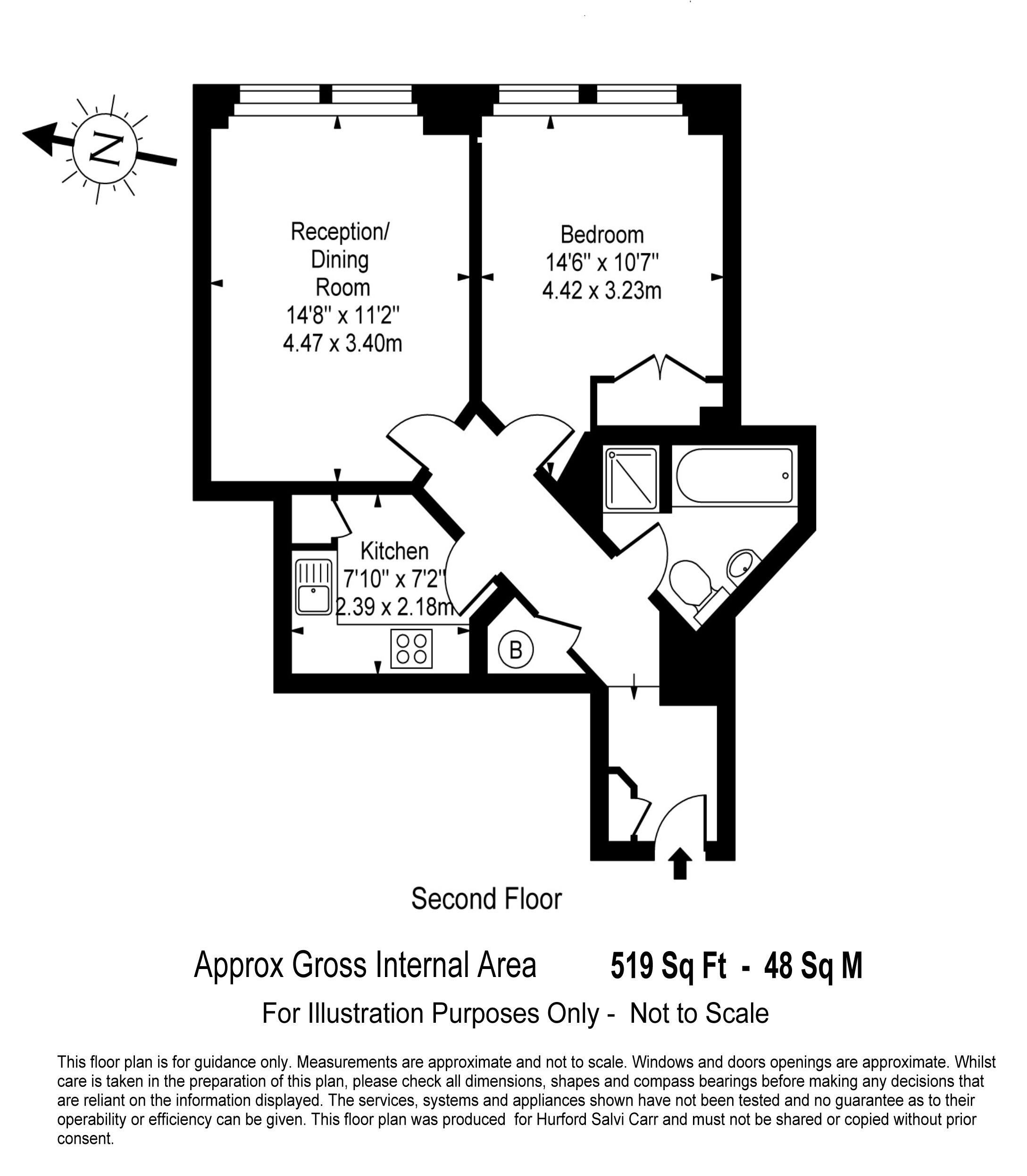 Farringdon Road, Clerkenwell, London, EC1M floorplan