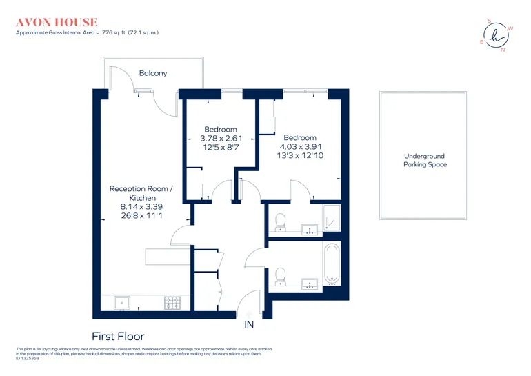Floorplan 1 for 5 Enterprise Way, London, SW18