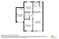 Belmont Road, Southampton floorplan 1 out of 1