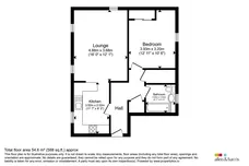 Riccartsbar Avenue, Paisley floorplan 1 out of 1