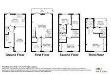 The Piazza, Eastbourne floorplan 1 out of 1