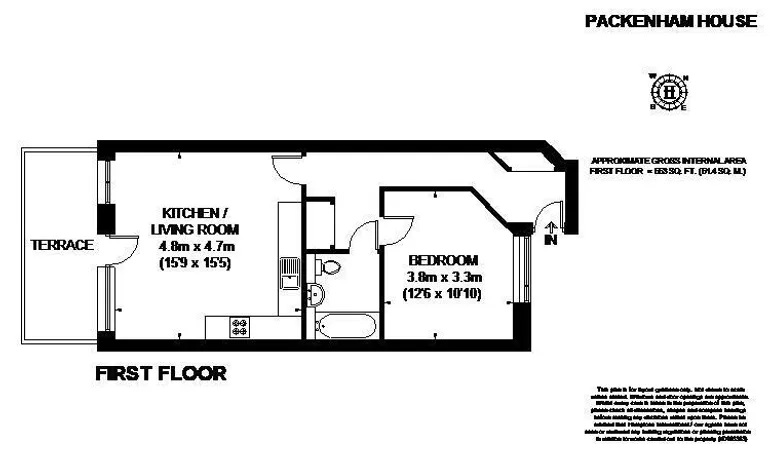 Floorplan 1 for Lockton Street London W10