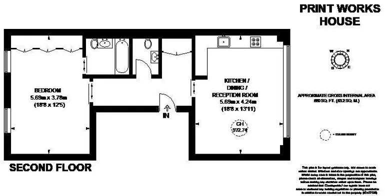 Floorplan 1 for Print Works House Great Titchfield Street London W1W