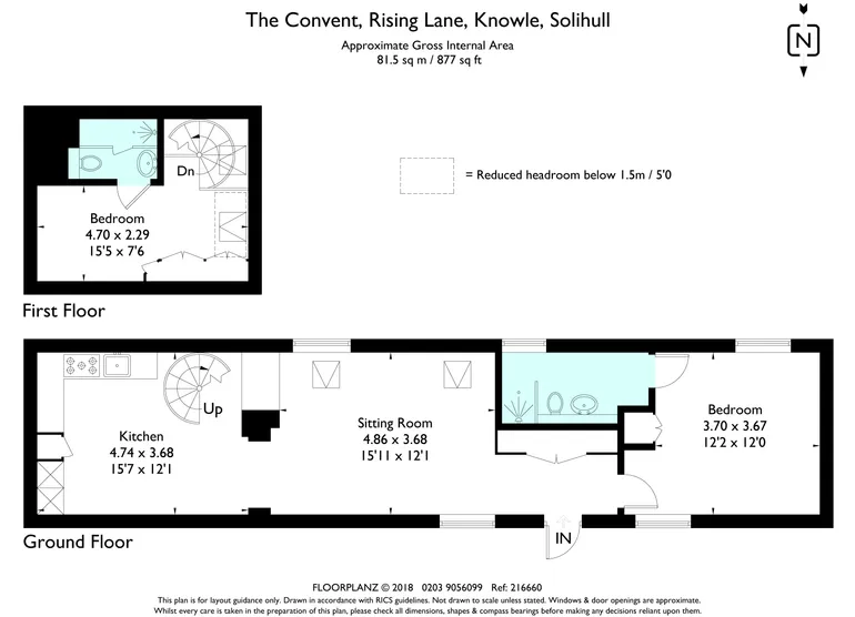 Floorplan 1 for Rising Lane Baddesley Clinton B93