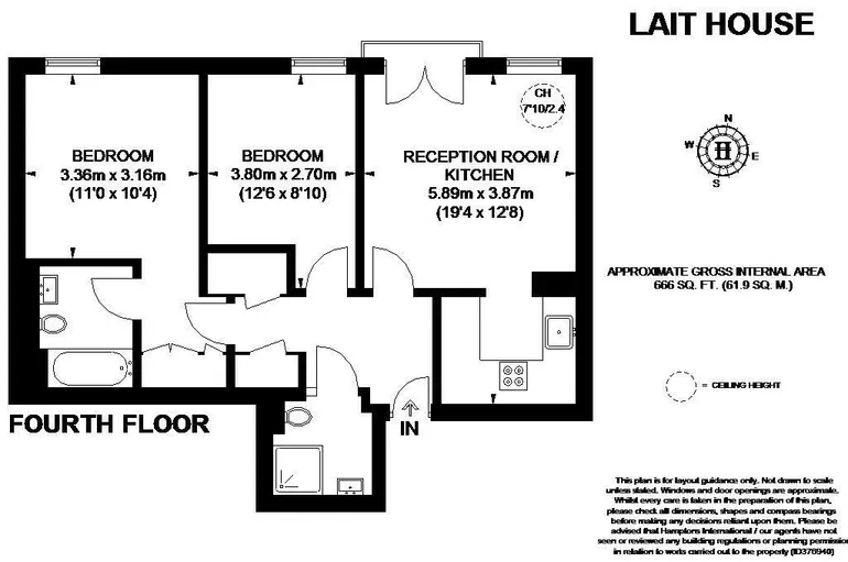 Floorplan 1 for Albemarle Road Beckenham BR3
