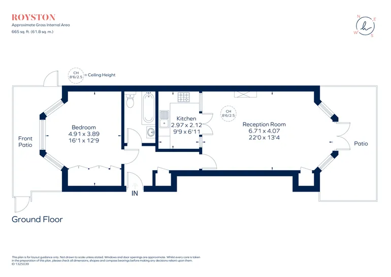 Floorplan 1 for Putney Hill, London, SW15