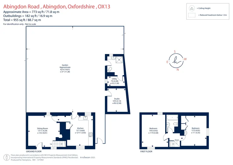 Floorplan 1 for Abingdon Road, Abingdon, OX13