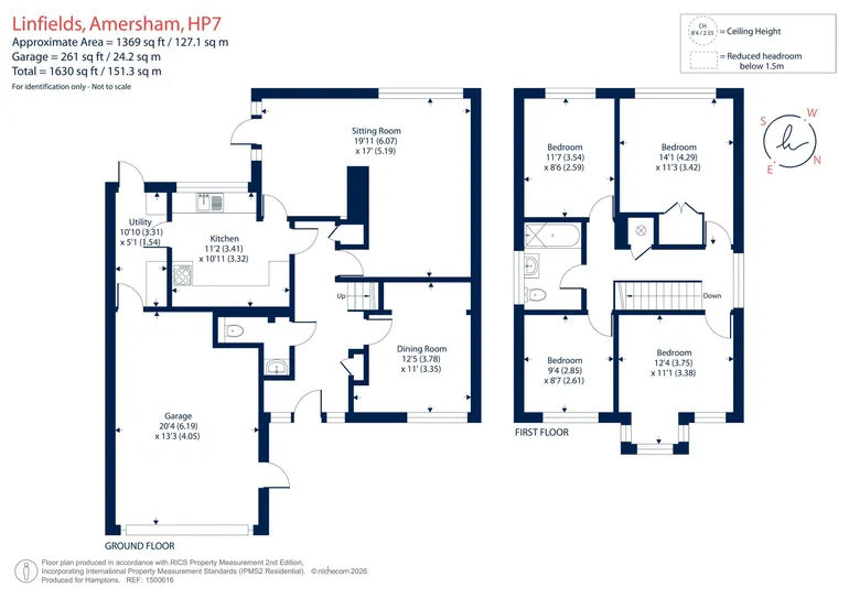 Floorplan 1 for Linfields, Amersham, HP7