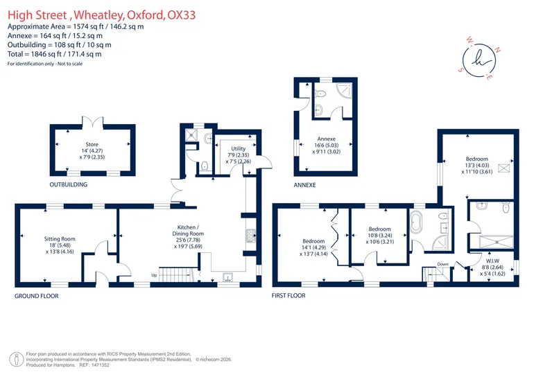 Floorplan 1 for High Street, Oxford, OX33