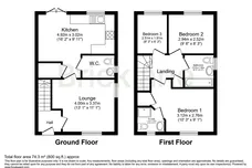 Funnell Drive, Stone Cross, PEVENSEY floorplan 1 out of 1