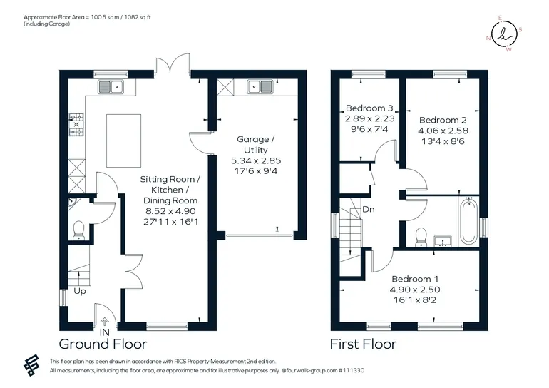 Floorplan 1 for Main Road, Bosham, PO18