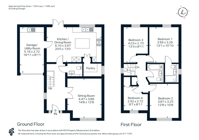 Floorplan 1 for Main Road, Chichester, PO18