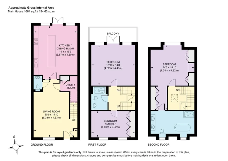 Floorplan 1 for Magna Carta Park, Fitzwalter Terrace, Egham, TW20