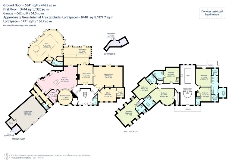 Floorplan 1 for Kings Warren, Leatherhead, KT22