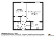 Landmark Place, Cardiff floorplan 1 out of 1