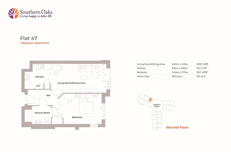 Floorplan 1 for Old Schools Lane, Epsom, KT17