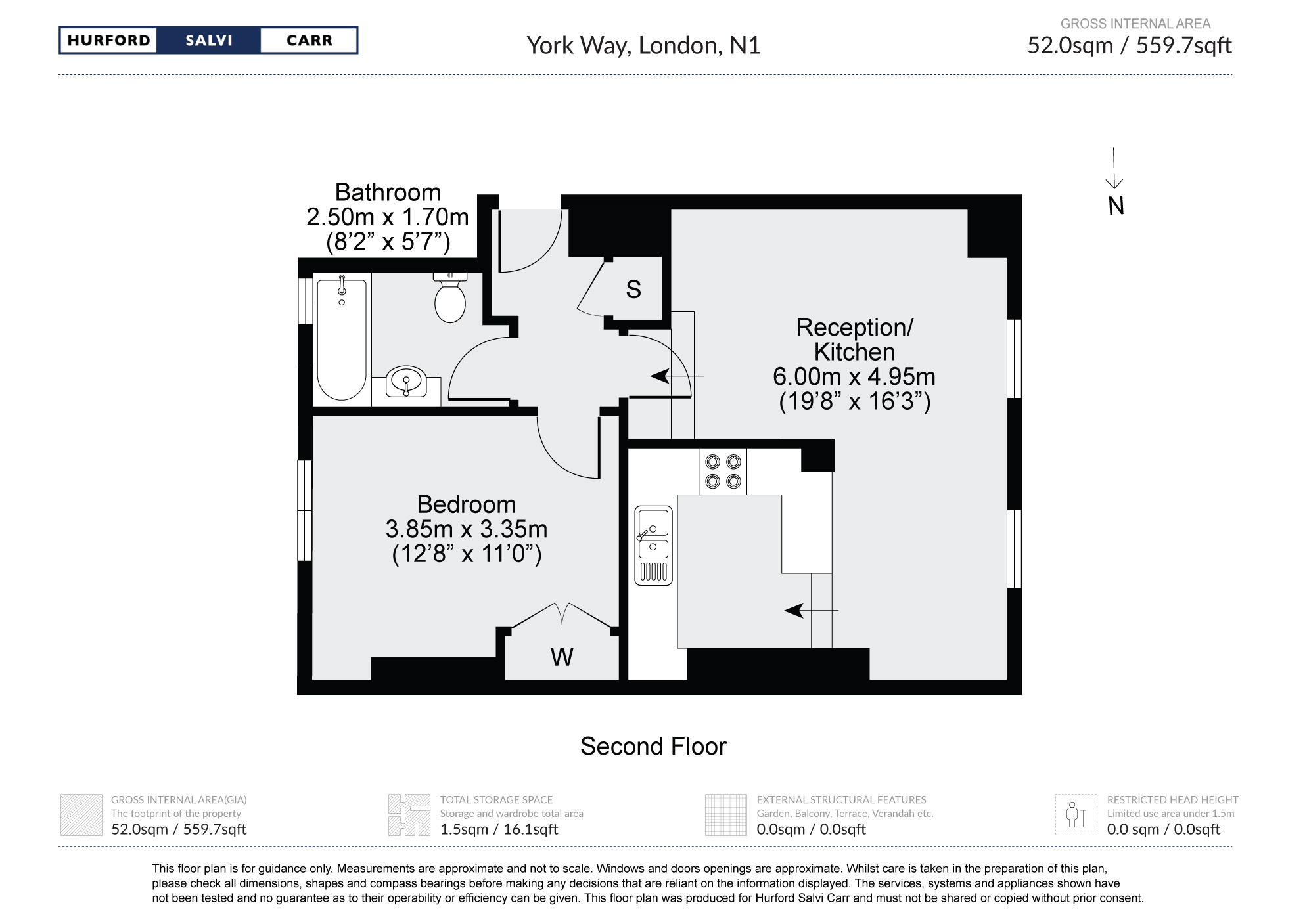York Way, London, N1 floorplan