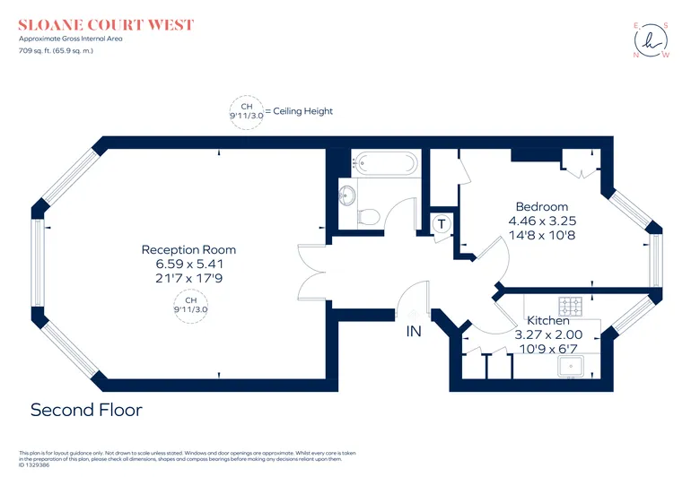 Floorplan 1 for 7-9 Sloane Court West London SW3